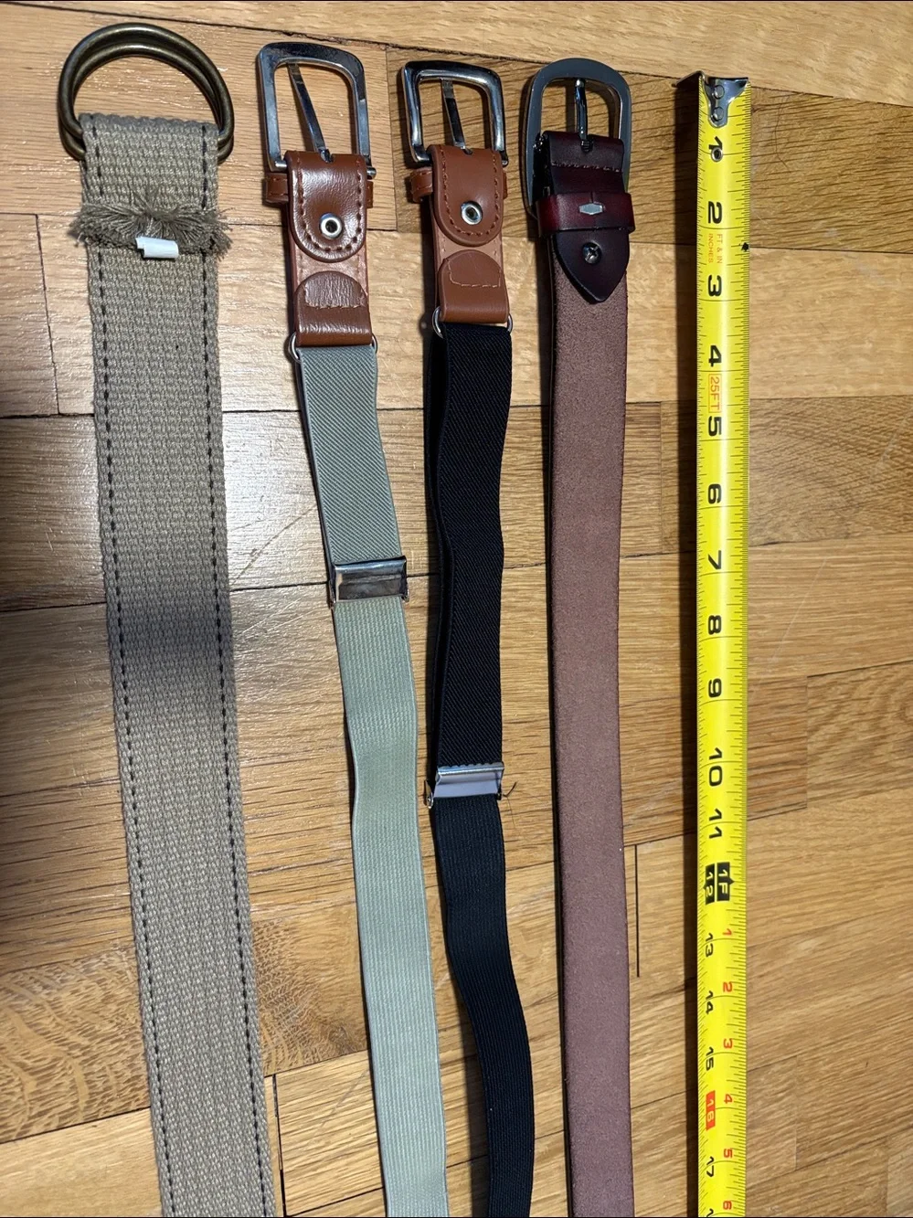 4 Child size belts